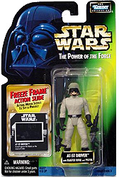 AT-ST Driver Star Wars Action Figure with Freeze Frame Action Slide