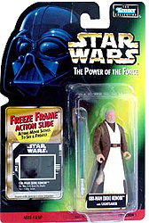 Obi-Wan (Ben) Kenobi Star Wars Action Figure with Freeze Frame Action Slide