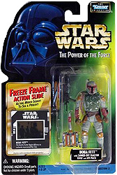 Boba Fett Star Wars Action Figure with Freeze Frame Action Slide