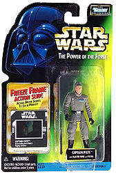 Captain Piett Star Wars Action Figure with Freeze Frame Action Slide