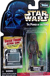 Chewbacca Star Wars Action Figure with Freeze Frame Action Slide