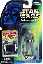 Grand Moff Tarkin Star Wars Action Figure with Freeze Frame Action Slide