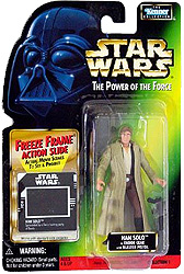 Endor Han Solo Star Wars Action Figure with Freeze Frame Action Slide