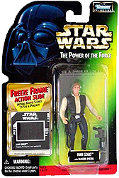 Han Solo Star Wars Action Figure with Freeze Frame Action Slide