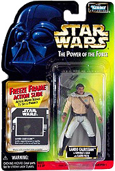 Lando Calrissian in General's Gear with Freeze Frame Action Slide