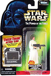 Princess Leia Organa Star Wars Action Figure with Freeze Frame Action Slide (New Likeness)