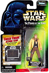 Luke Skywalker in Ceremonial Outfit with Freeze Frame Action Slide