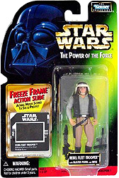Rebel Fleet Trooper Star Wars Action Figure with Freeze Frame Action Slide