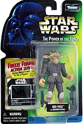 Ree Yees Star Wars Action Figure with Freeze Frame Action Slide