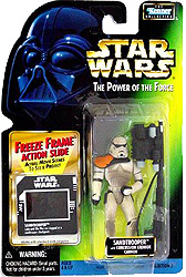 Sandtrooper  Star Wars Action Figure with Freeze Frame Action Slide