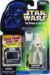 Snowtrooper Star Wars Action Figure with Freeze Frame Action Slide